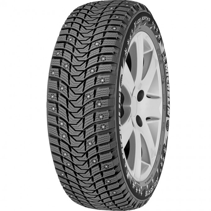 Шины MICHELIN X-Ice North 3 285/40 R19 107H Шипованные 15643 Шины MICHELIN X-Ice North 3 285/40 R19 107H Шипованные 15643