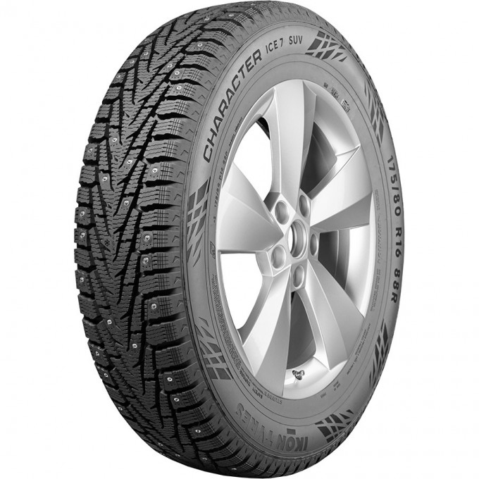 Шины IKON Character Ice 7 SUV (Nordman 7 SUV) 175/80 R16 88R Шипованные TS78104 Шины IKON Character Ice 7 SUV (Nordman 7 SUV) 175/80 R16 88R Шипованные TS78104